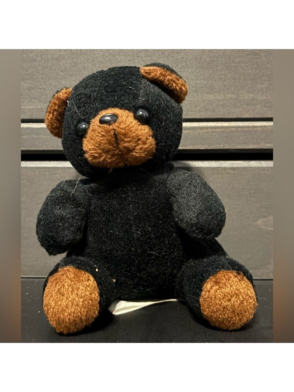 ✨5/$25✨ Plush Black and Brown Teddy Bear